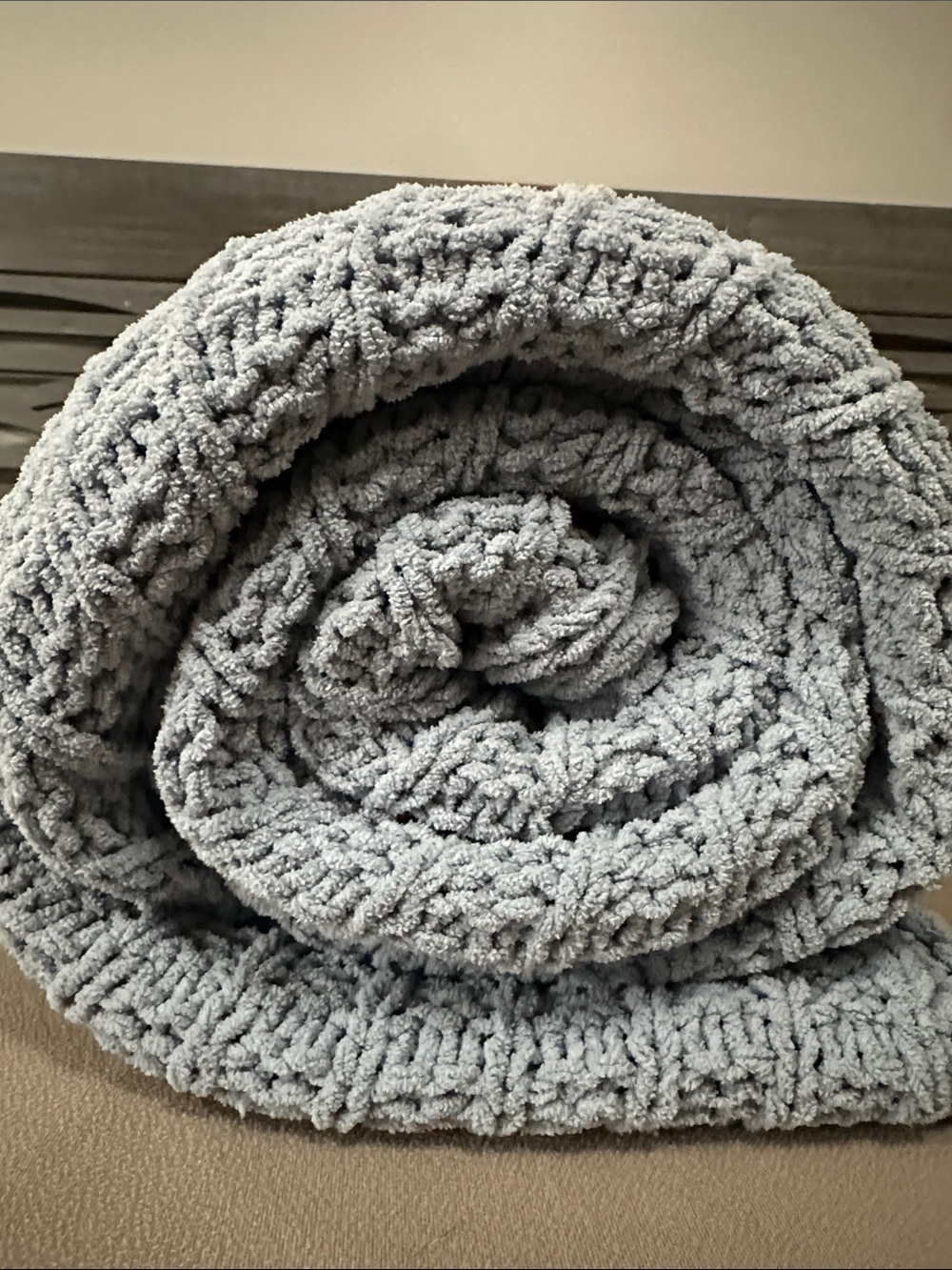 Threshold throw blanket